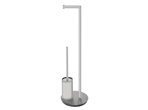Staten Freestanding Toilet Caddy Chrome