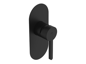Bronx Wall Mixer Matte Black