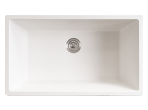 Bellevue Large Rectangular Sink Matte White