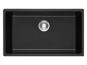 Bellevue Large Rectangular Sink Matte Black