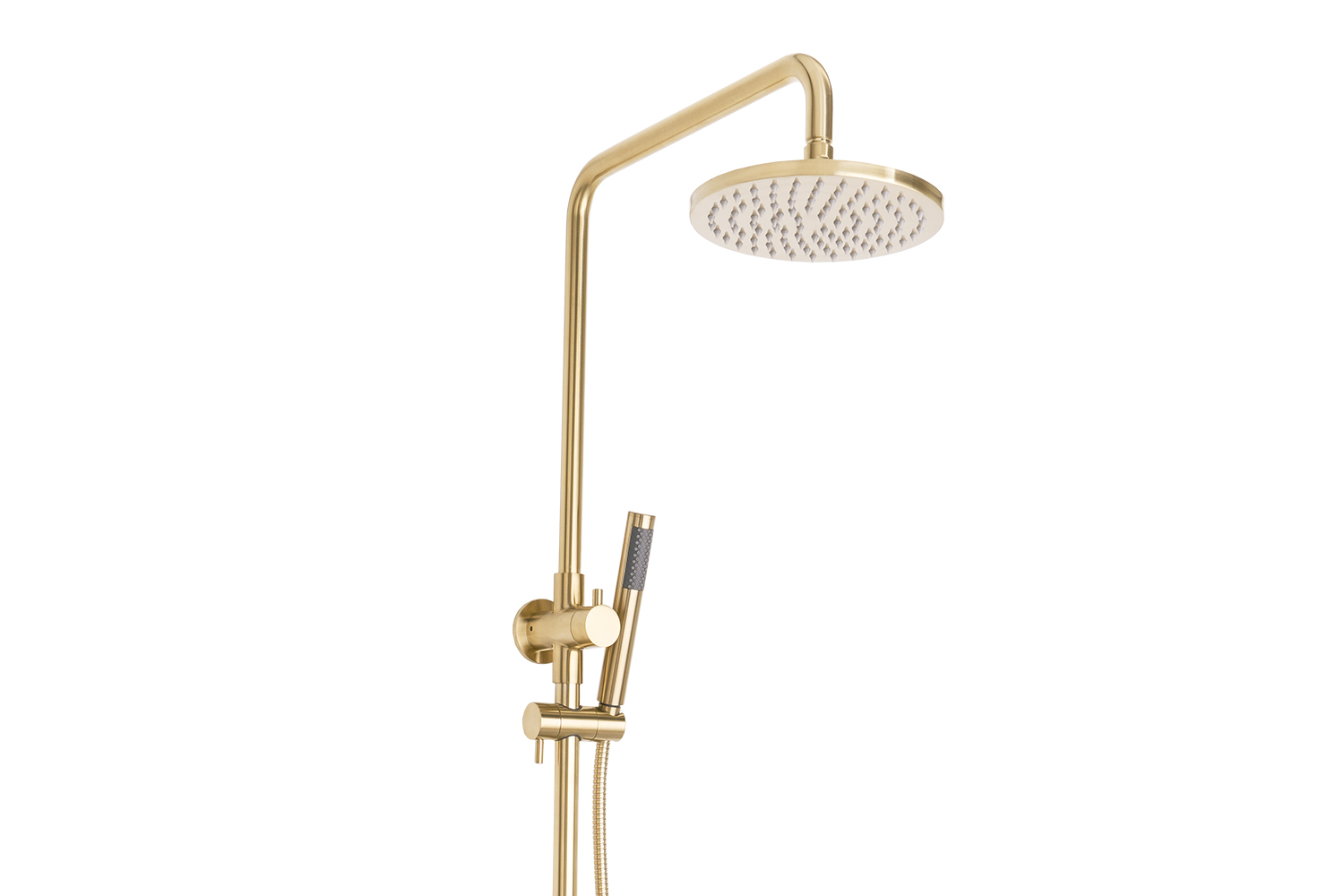 Bloom Shower Set Light Brushed Brass