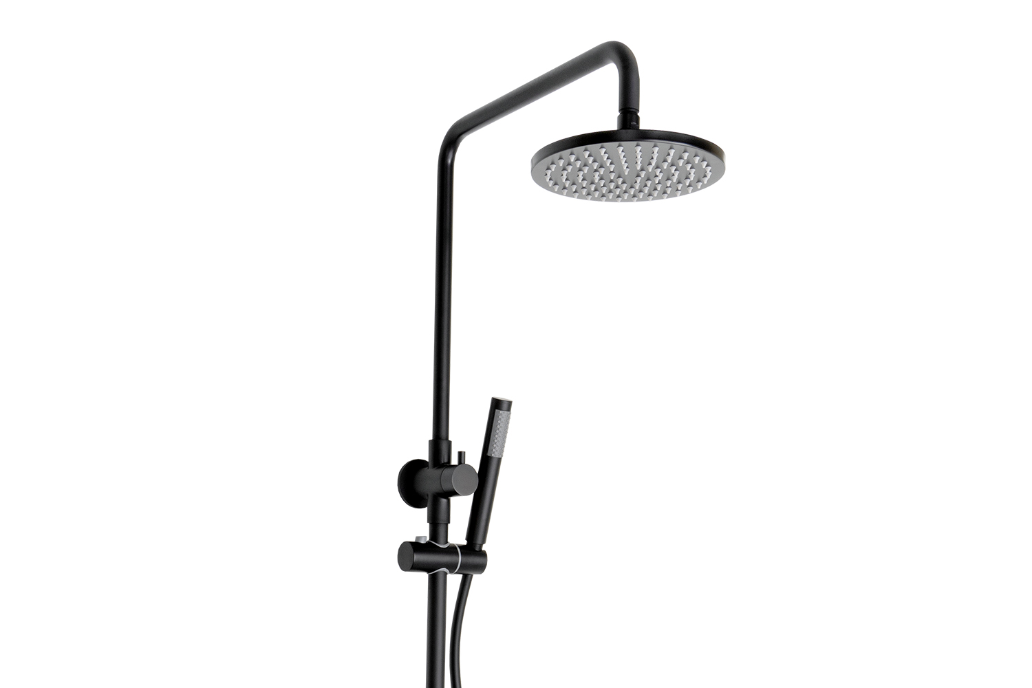 Bloom Shower Set Matte Black