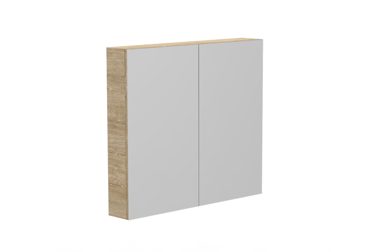 Glacier Mirrored Cabinet 900