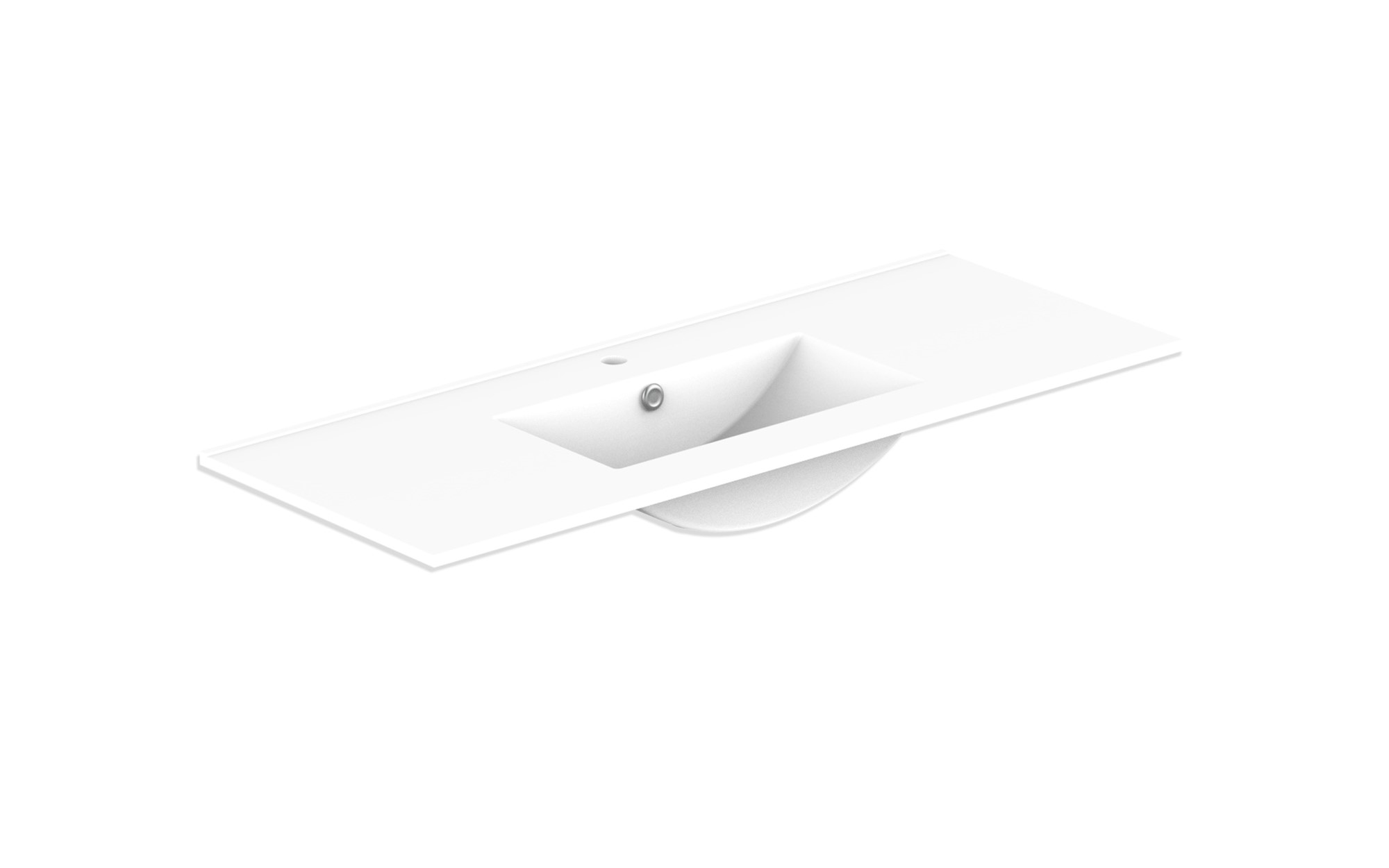 Glacier Ceramic Moulded Top 1200, Full Depth