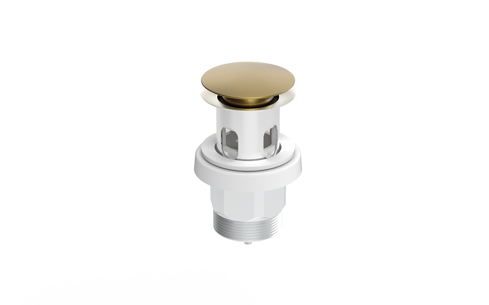 Universal Plug & Waste Brushed Brass