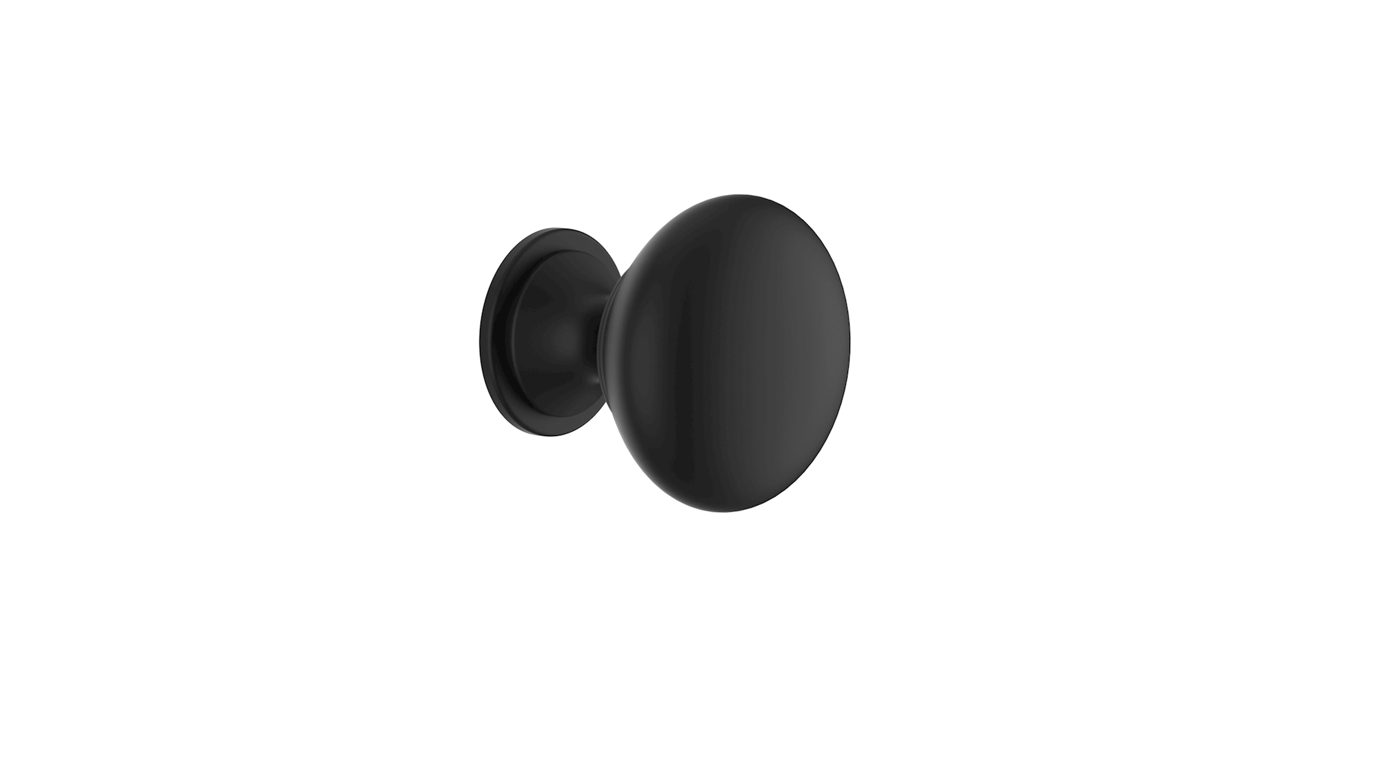 Classic Knob Matte Black