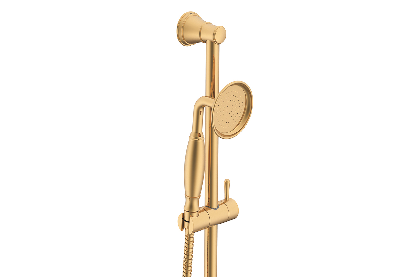 Eternal Hand Shower On Rail Brushed Brass