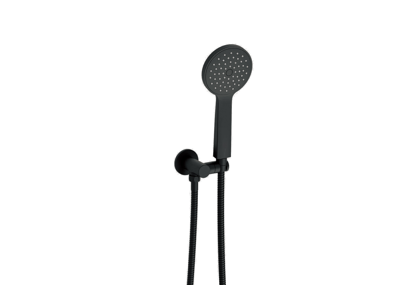 Soul Classic Hand Shower On Hook Matte Black