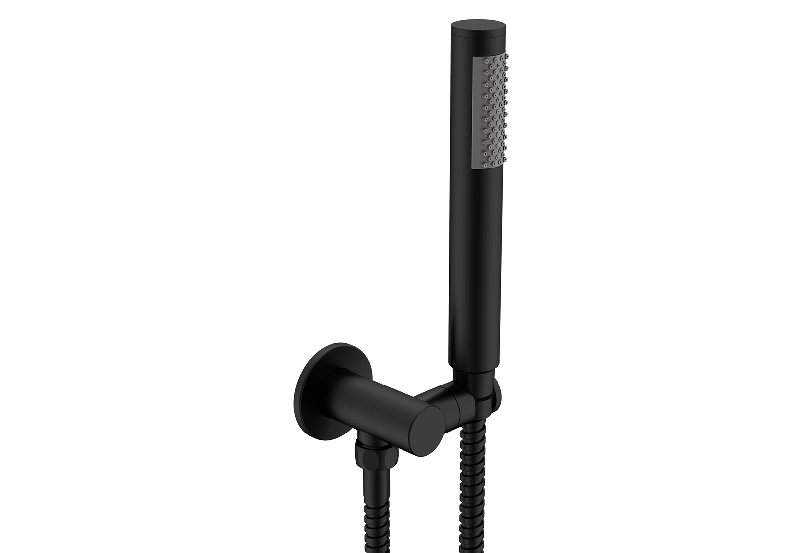Soul Slimline Hand Shower On Hook Matte Black