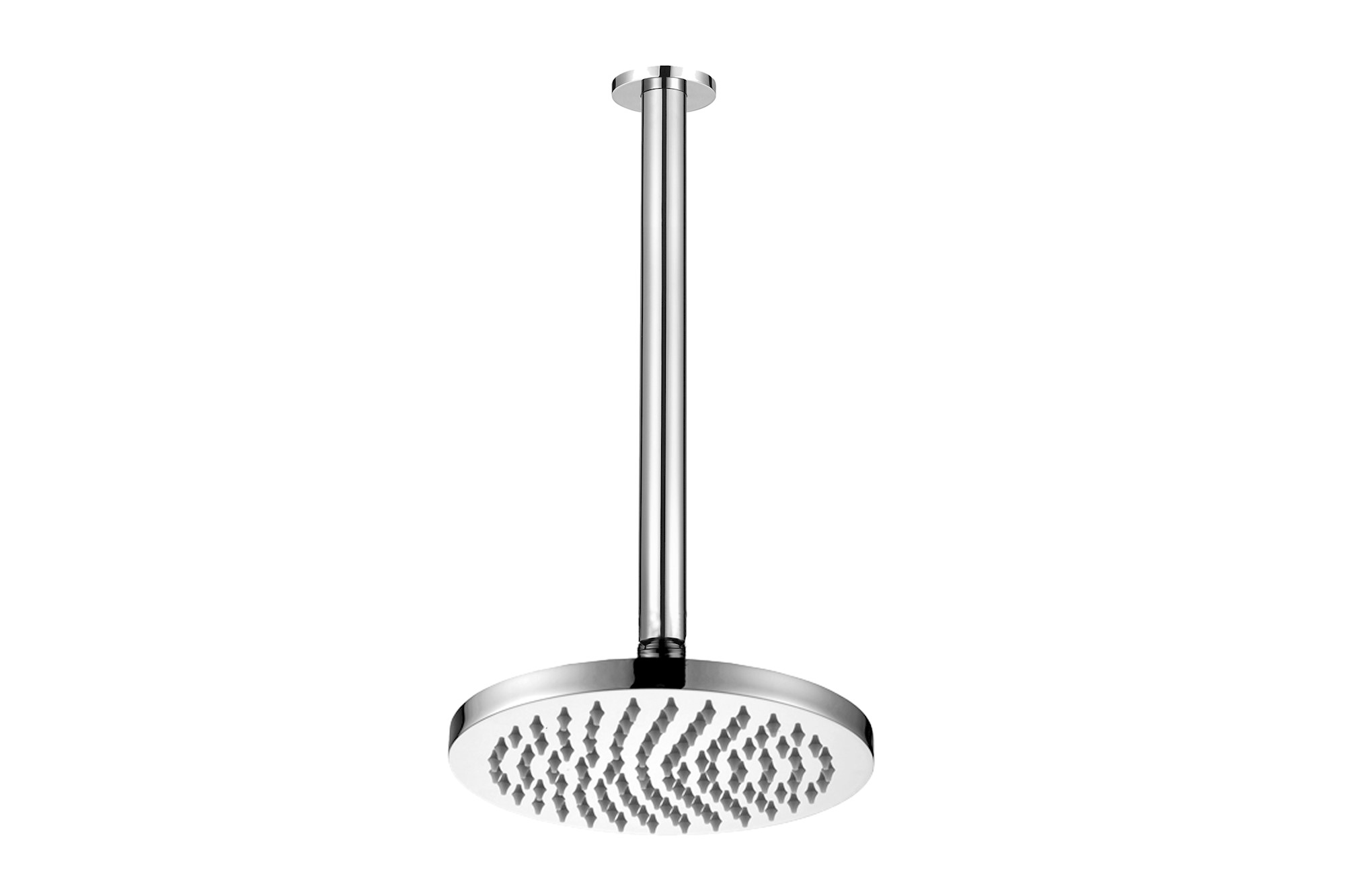Bloom Shower Rose 200mm and Shower Dropper 300mm Chrome