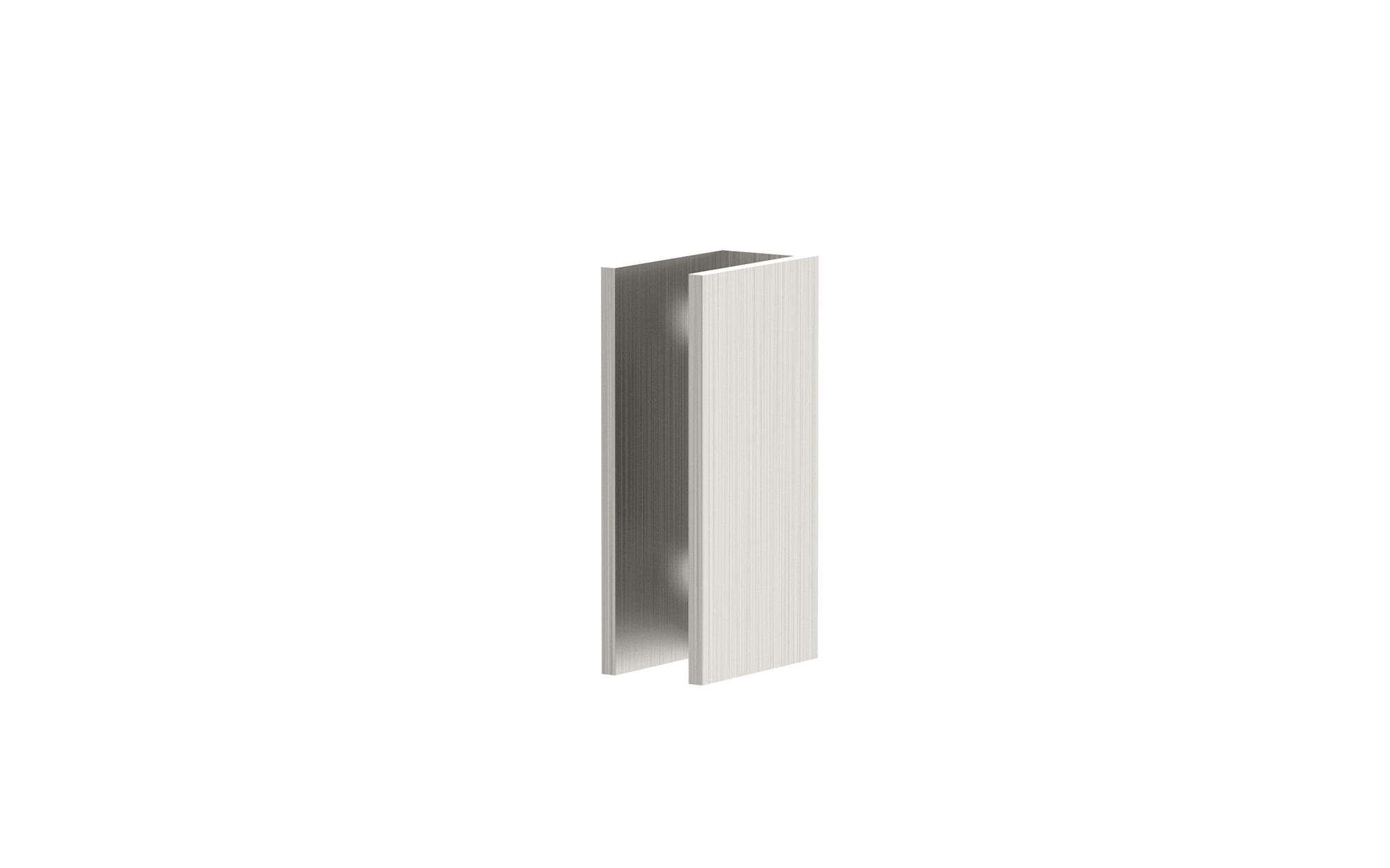 Shower Screen Bracket Brushed Nickel