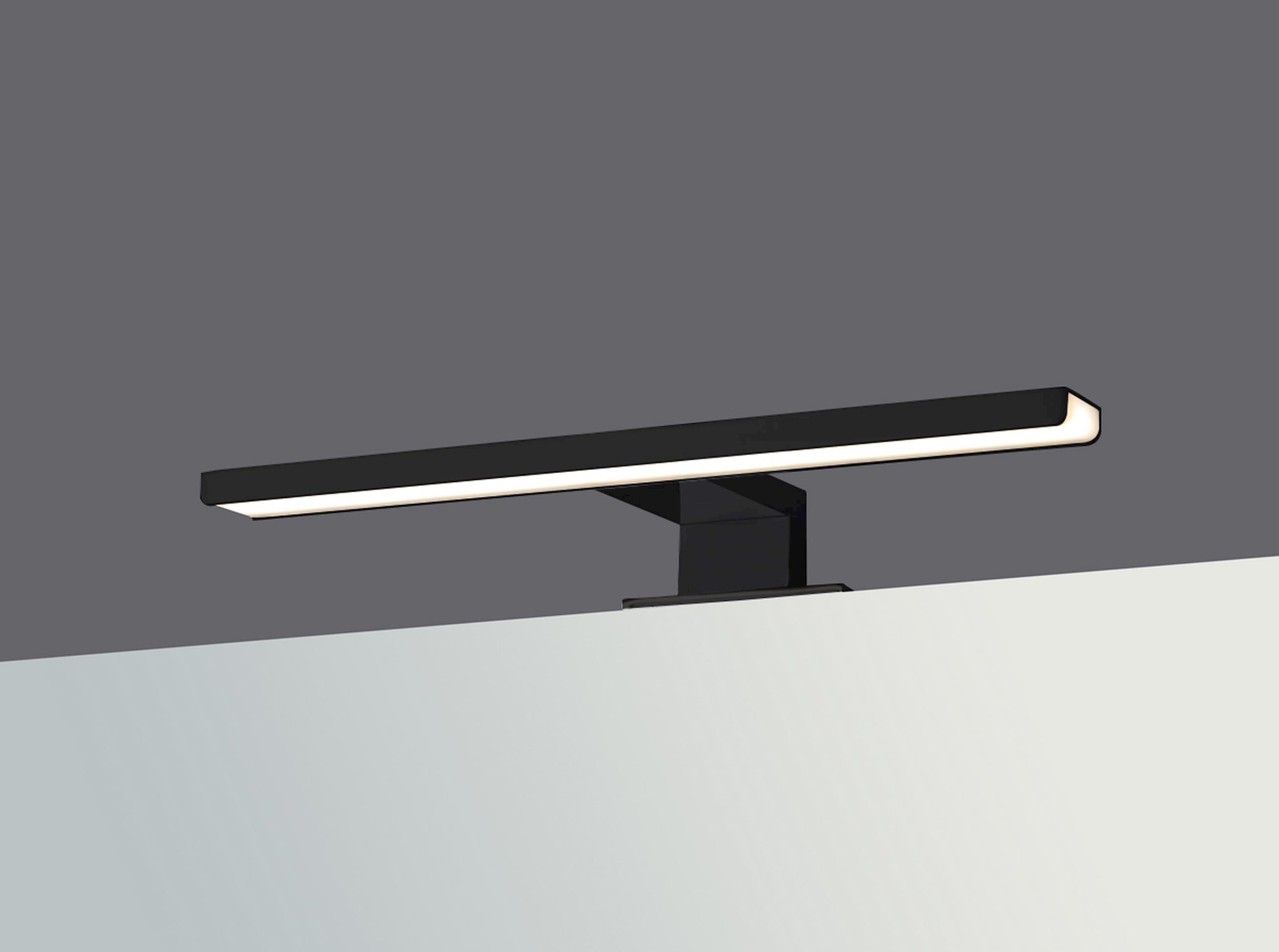Daylight Overhead Light 300mm Matte Black