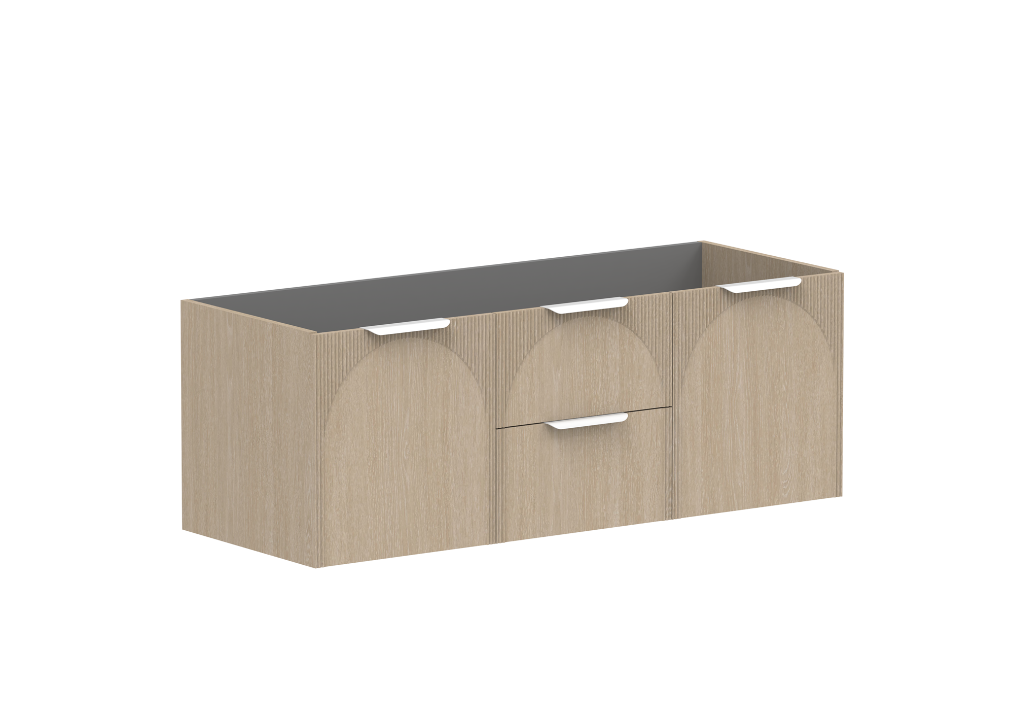 Cabinet Only Double Bowl