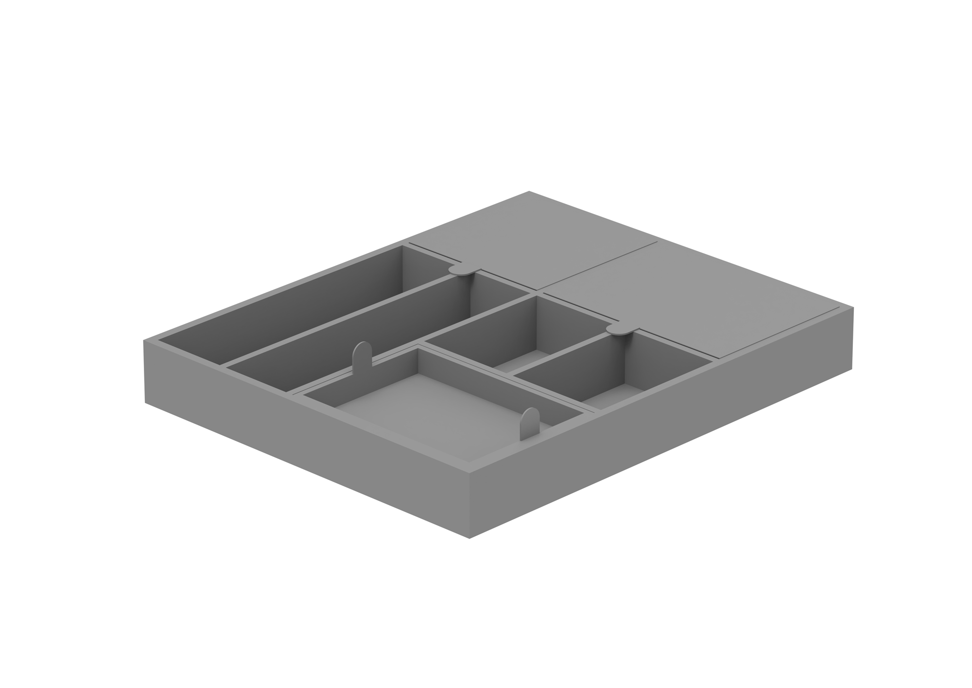 Large Leatherette Drawer Organiser